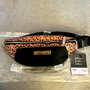 Leopard belt bag